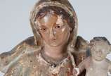 Nossa Senhora da Conceição com menino - Antiga ... - Nossa Senhora da Conceição com menino - Antiga imagem de madeira entalhada e policromada. Menino com desgastes.