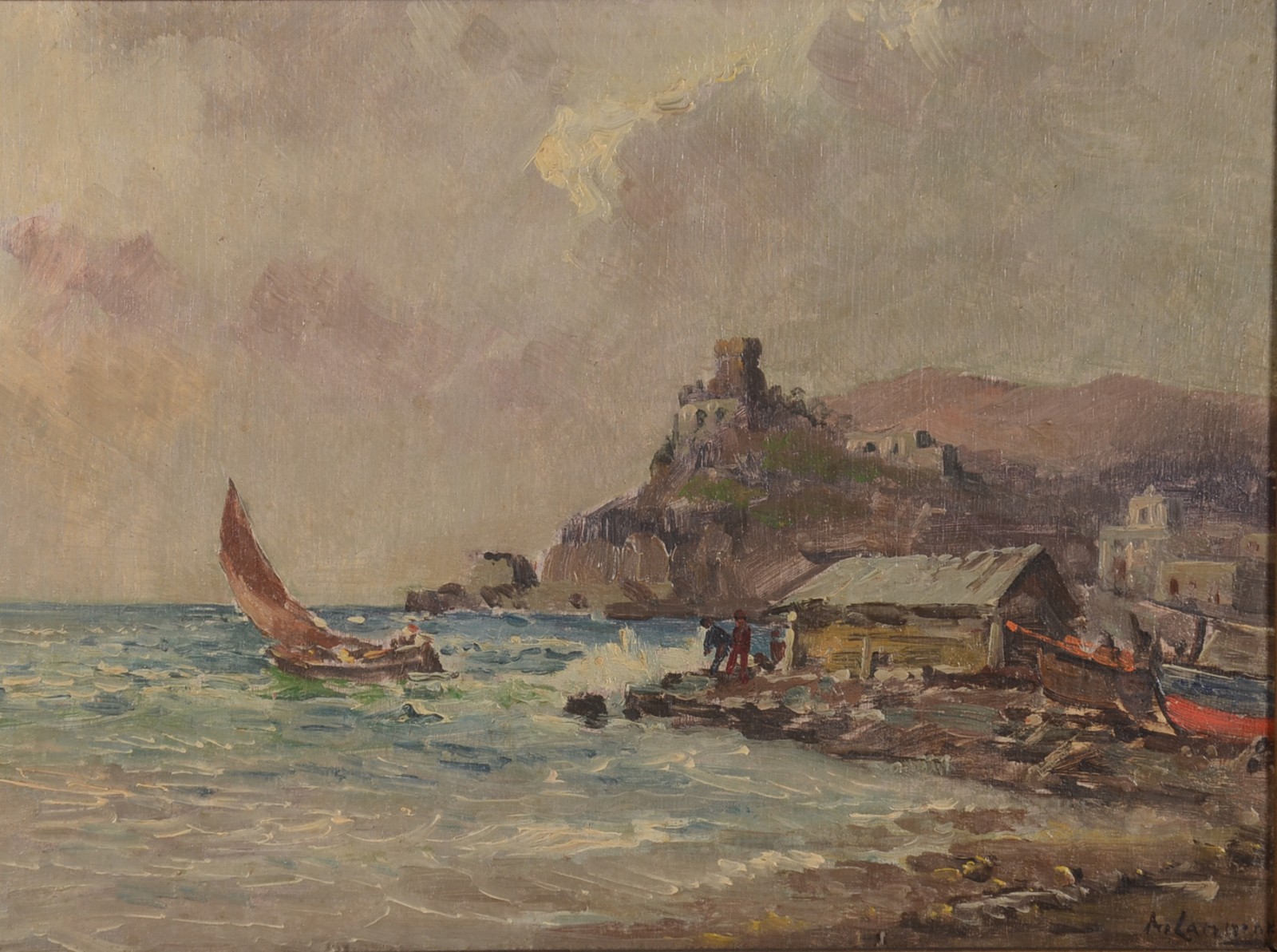 Angelo Cannone (1899-1992), Paisagem italiana - foto 1 de 10