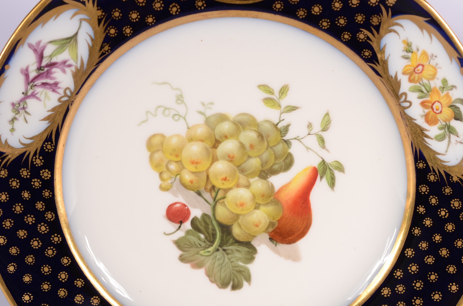 Par de pratos de porcelana "Visconde de Meriti" - Manoel Pereira... - foto 4 de 7