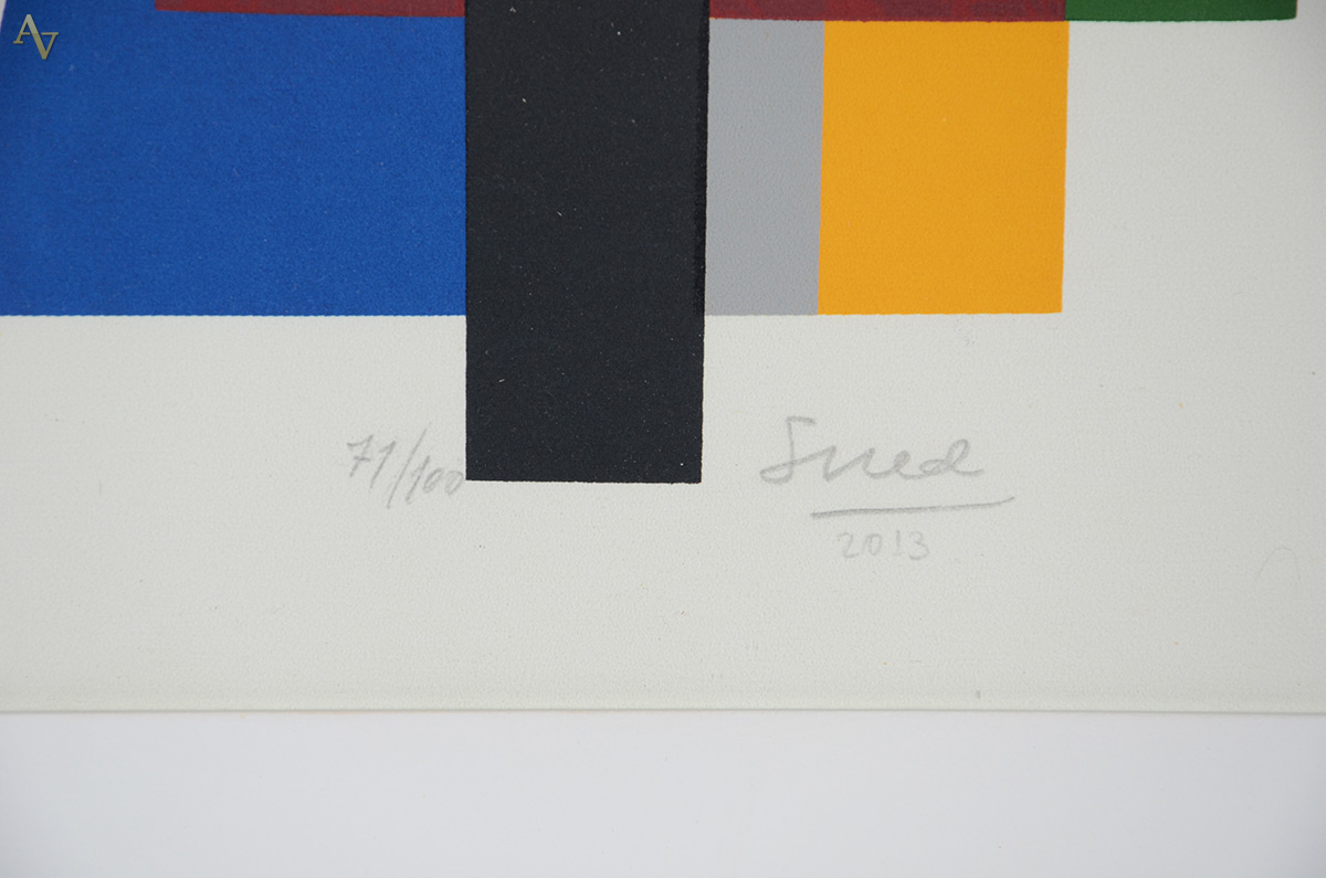 SUED (1925) - Sem título - serigrafia 71/100 - 41 x 31 - foto 3 de 3