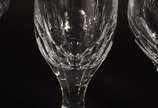 Arystal cristallerie,  - Serviço de cristal francês Arystal com bases oitavadas, composto de: 18 taças para água, 18 para vinho tinto, 18 para vinho branco e 20 flutes para ch