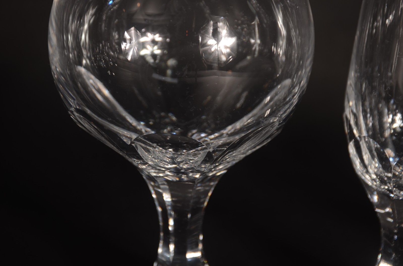 Serviço de cristal francês Arystal com bases oitavadas, composto de... - foto 6 de 7