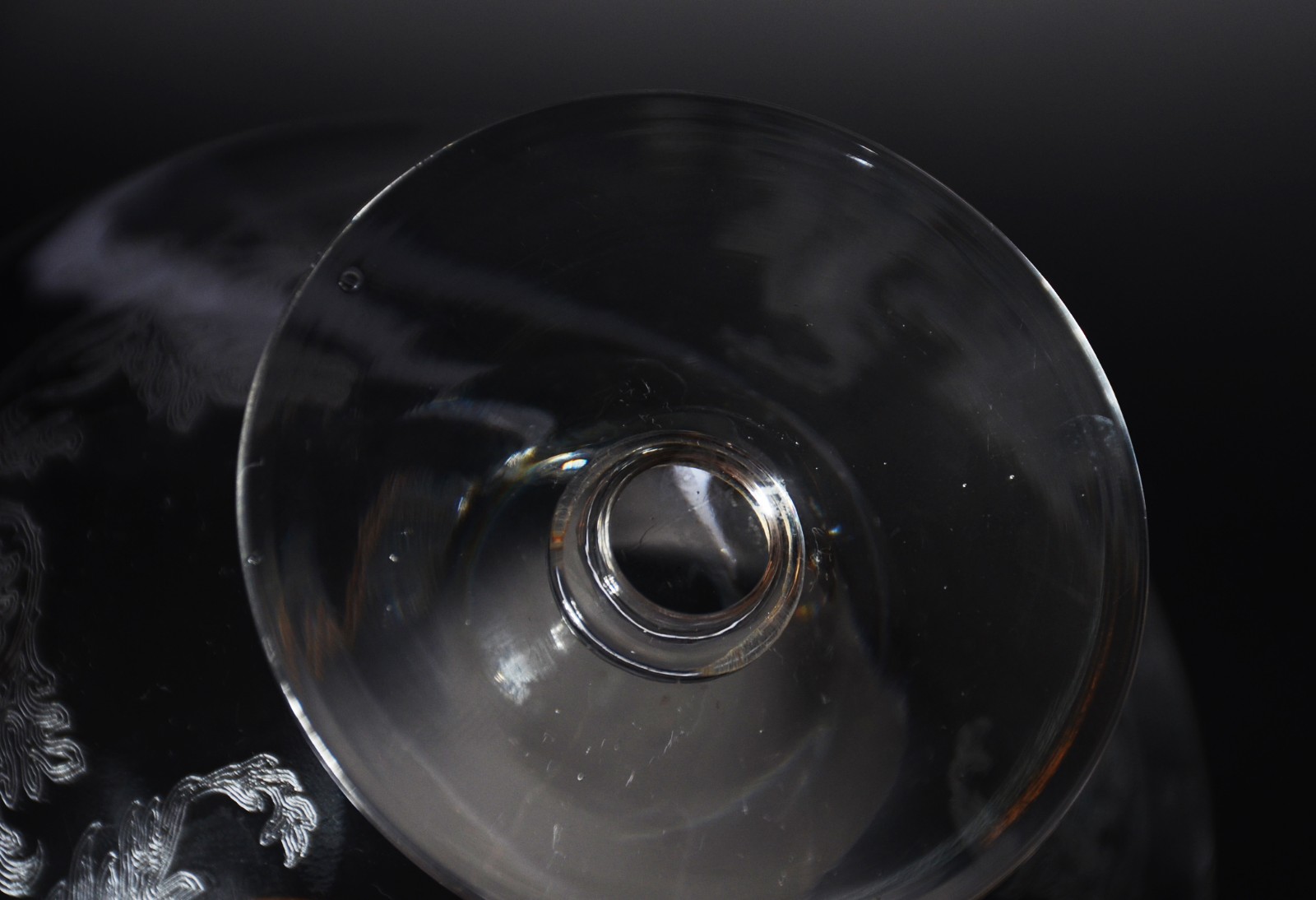 Diversas peças de cristal lavrado, sendo: 3 flutes maiores, 4 flutes... - foto 8 de 8