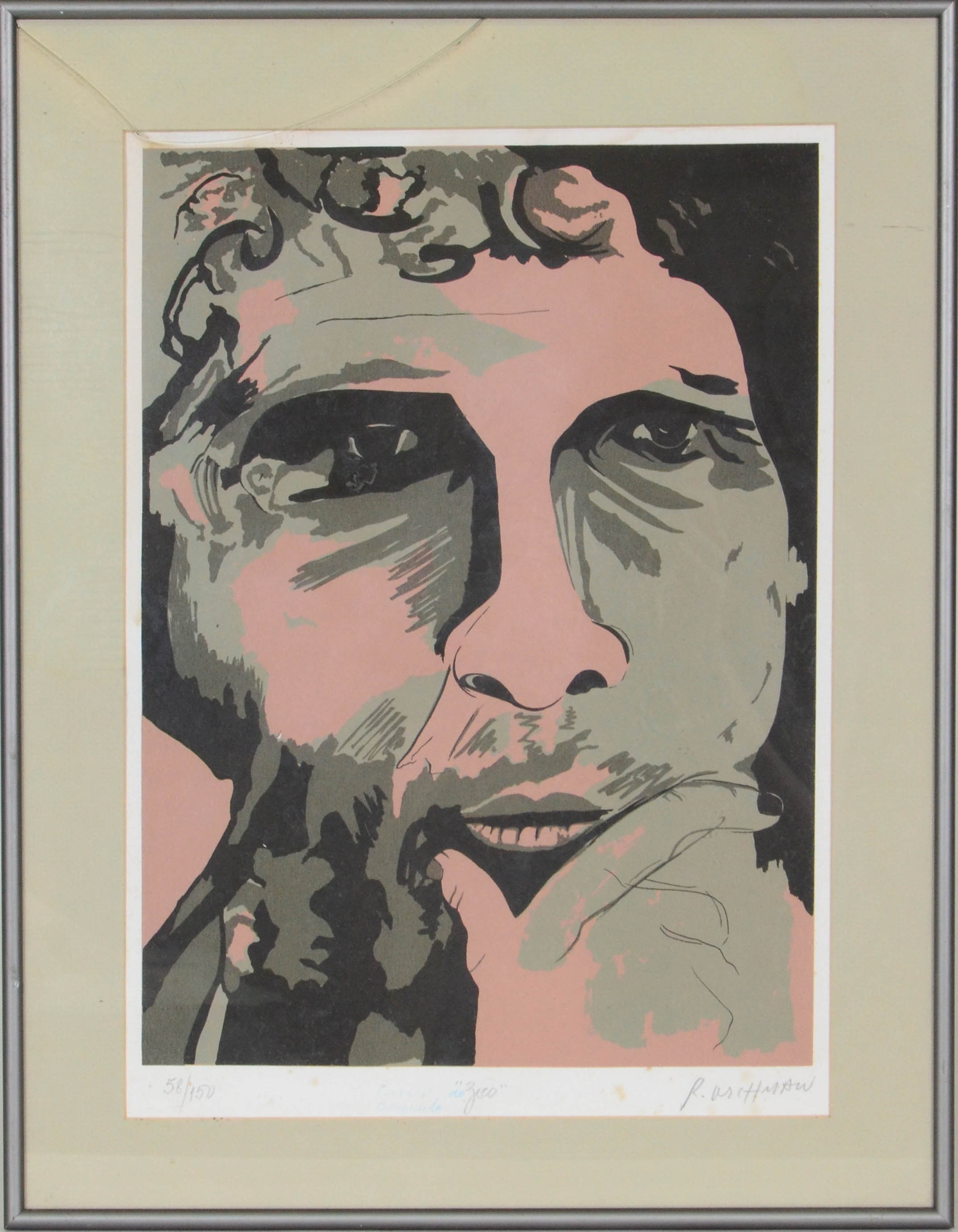  Rubens Gerchman (1942-2008), Zico - foto 1 de 3