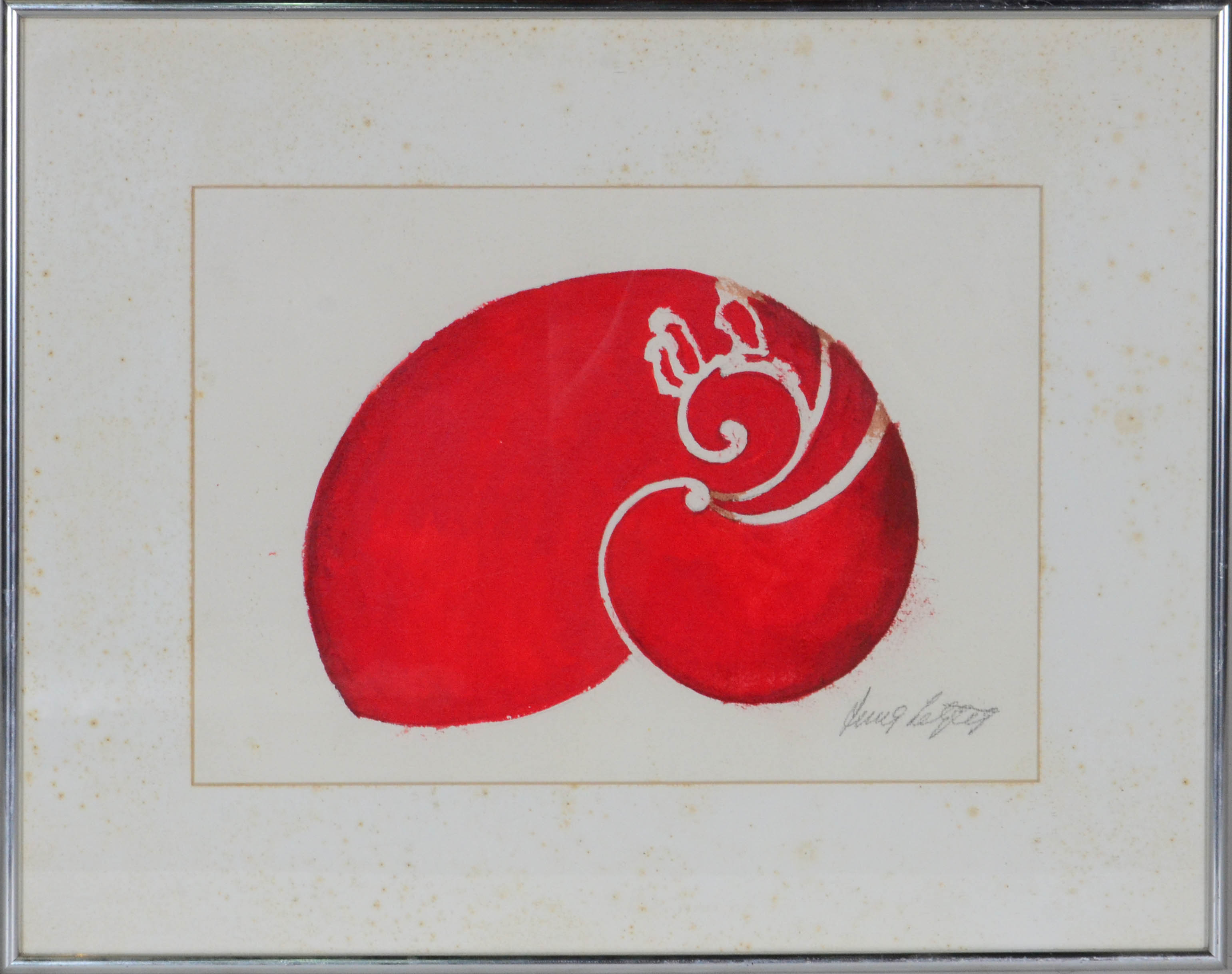 Anna Letycia Quadros  (1929-2018), Caracol vermelho - foto 1 de 3