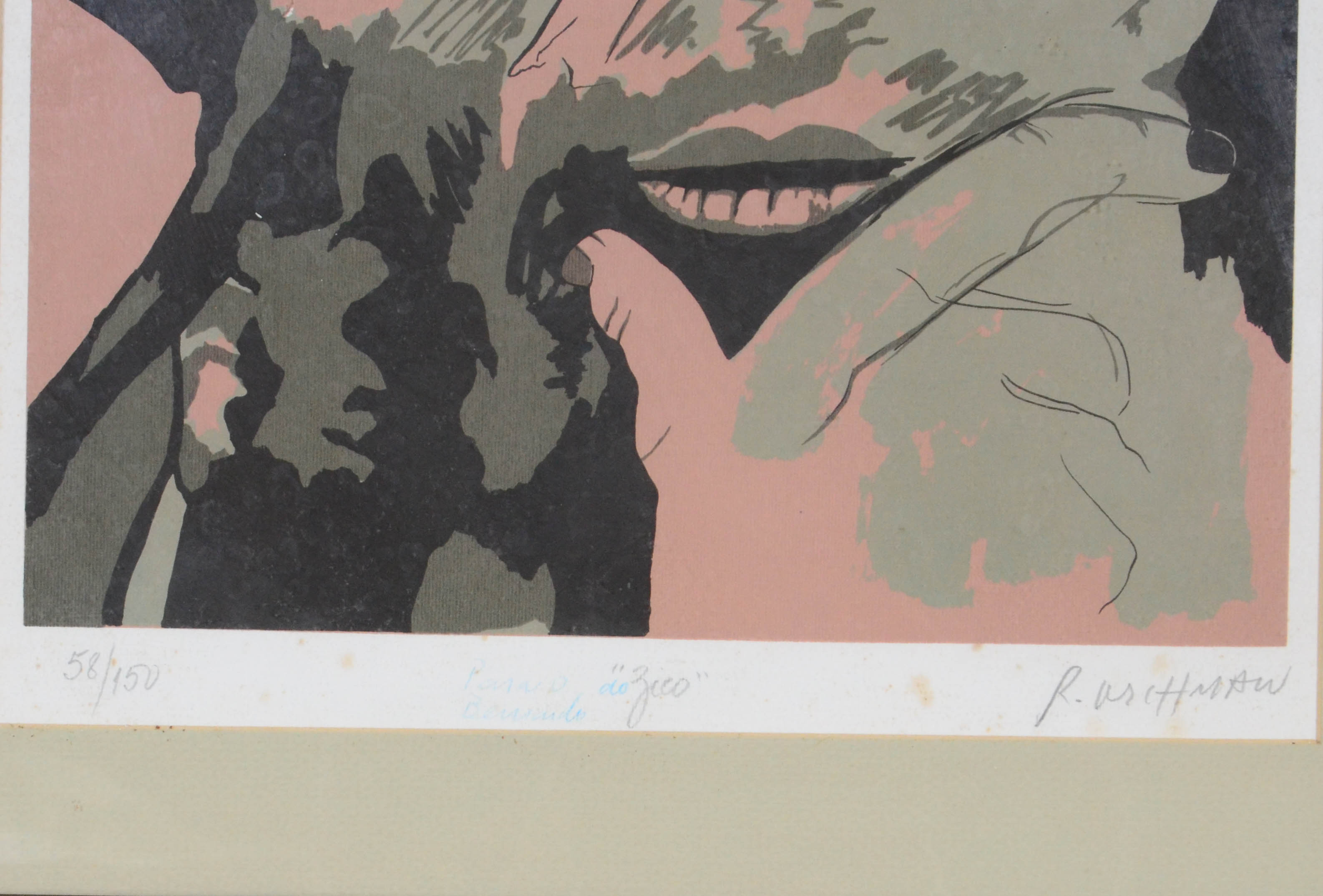  Rubens Gerchman (1942-2008), Zico - foto 2 de 3