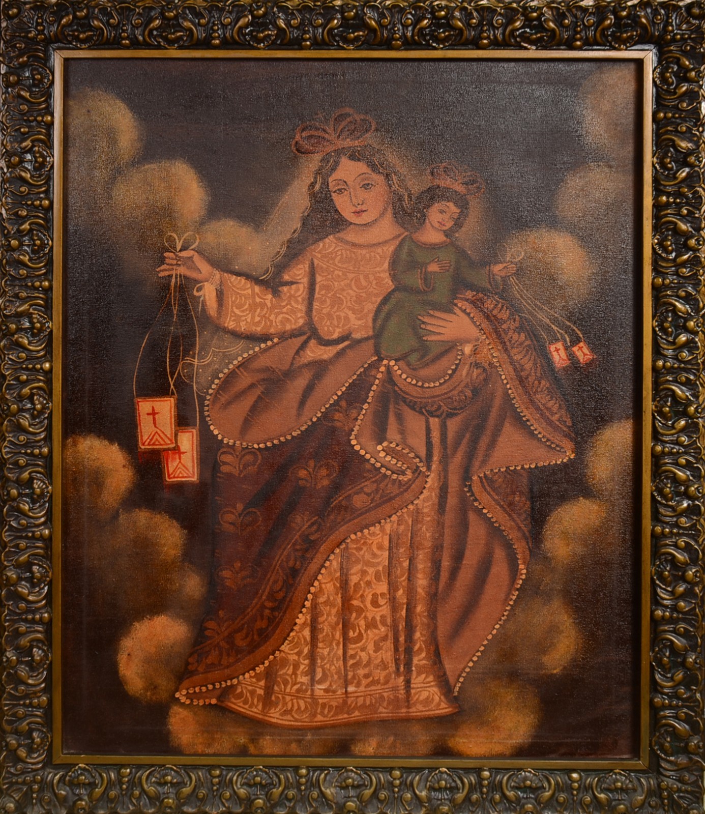 Escola Cusquenha (1538), Nossa Senhora do Carmo - foto 2 de 4