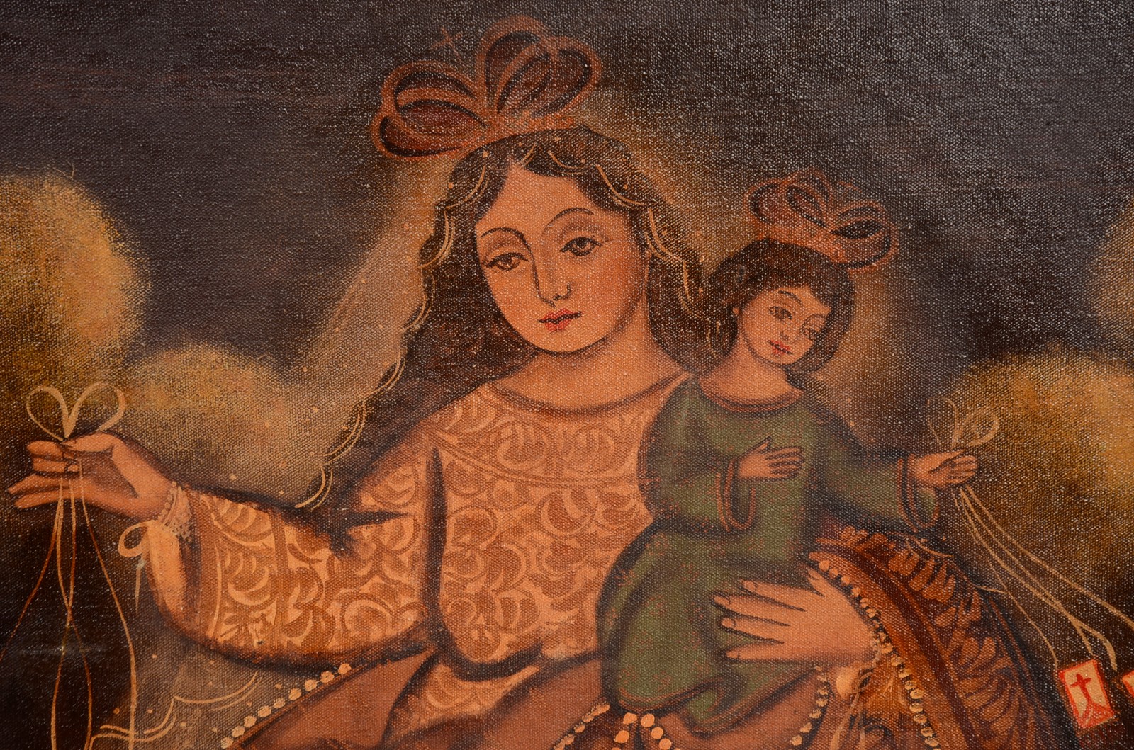 Escola Cusquenha (1538), Nossa Senhora do Carmo - foto 3 de 4