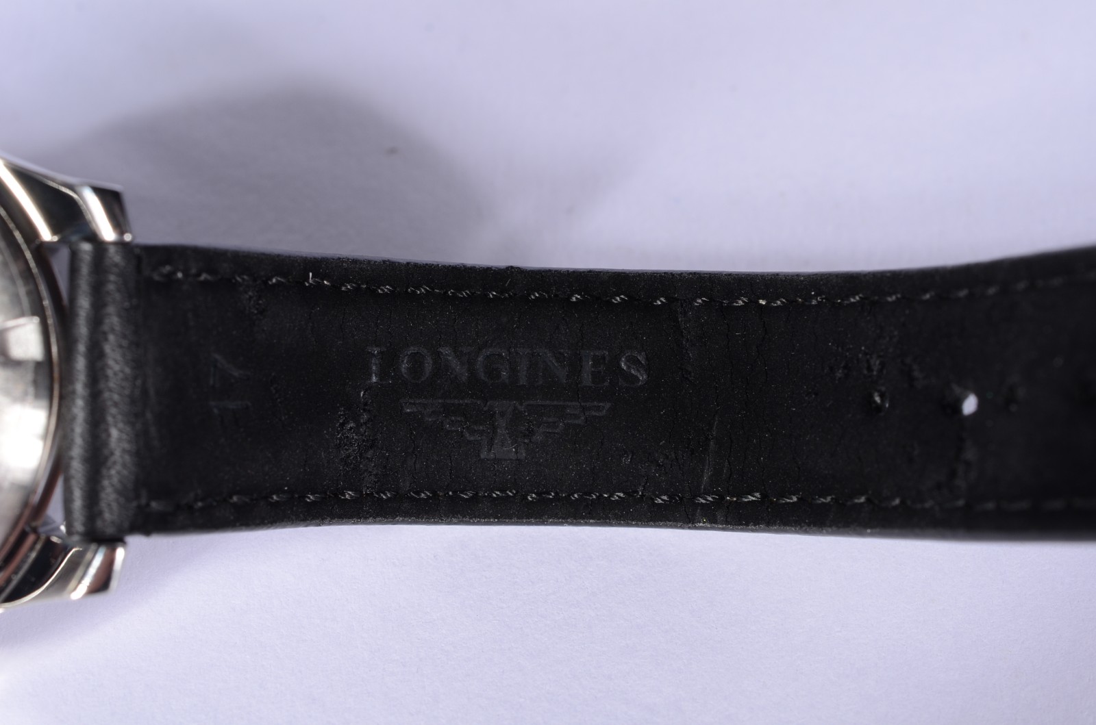 Relógio Suíço Longines, caixa de aço com cronógrafo e calendário, à... - foto 10 de 11