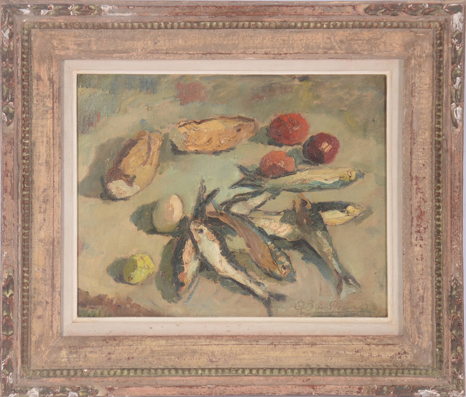 Antonio Bandeira (1922-1967), Natureza morta com peixes - foto 2 de 6