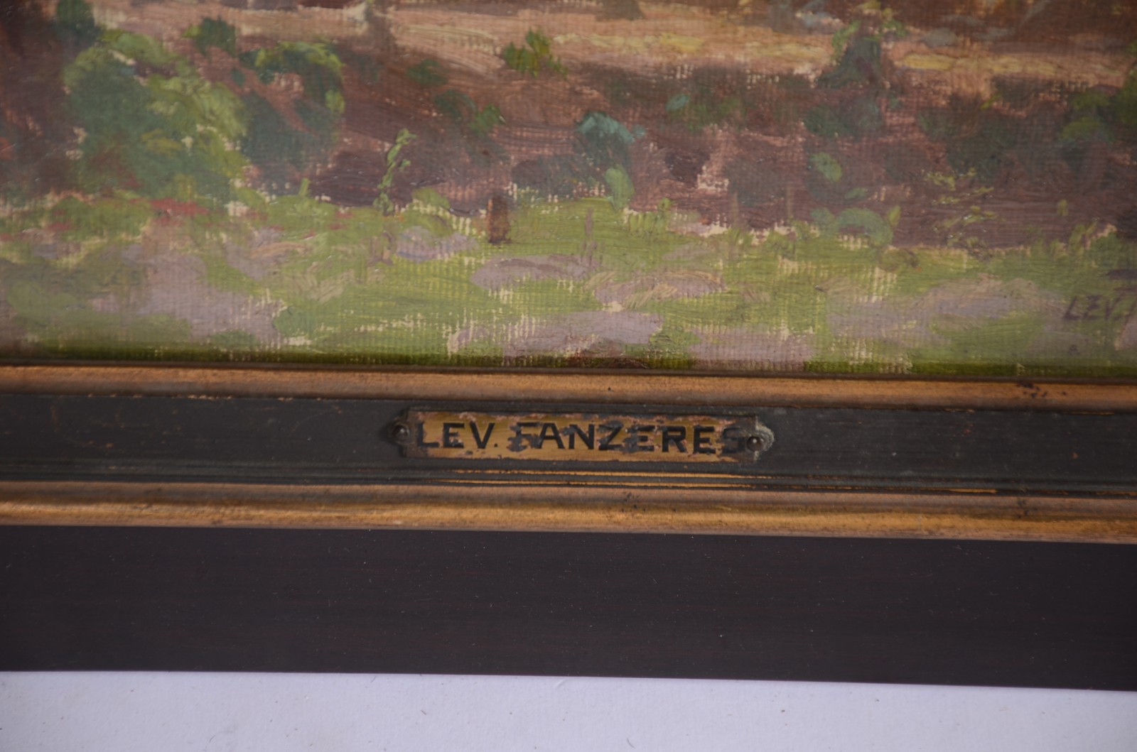 Levino Fânzeres (1884-1956), Paisagem com casa - foto 3 de 5