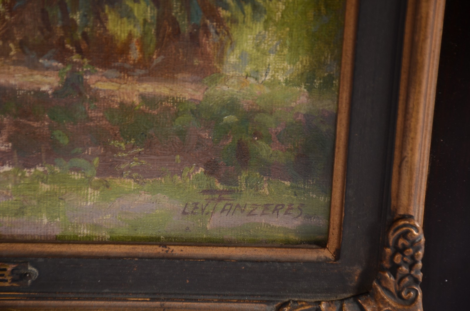 Levino Fânzeres (1884-1956), Paisagem com casa - foto 4 de 5