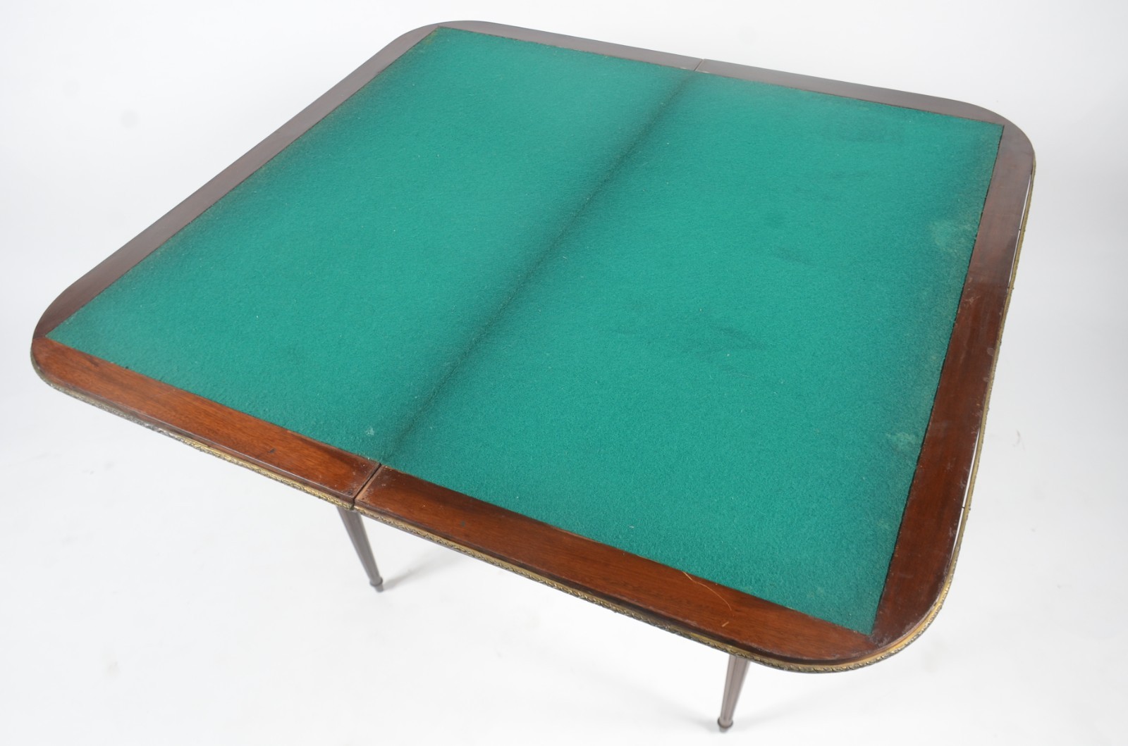 Aparador/Mesa de jogo de madeira nobre, estilo francês, tampo... - foto 9 de 11