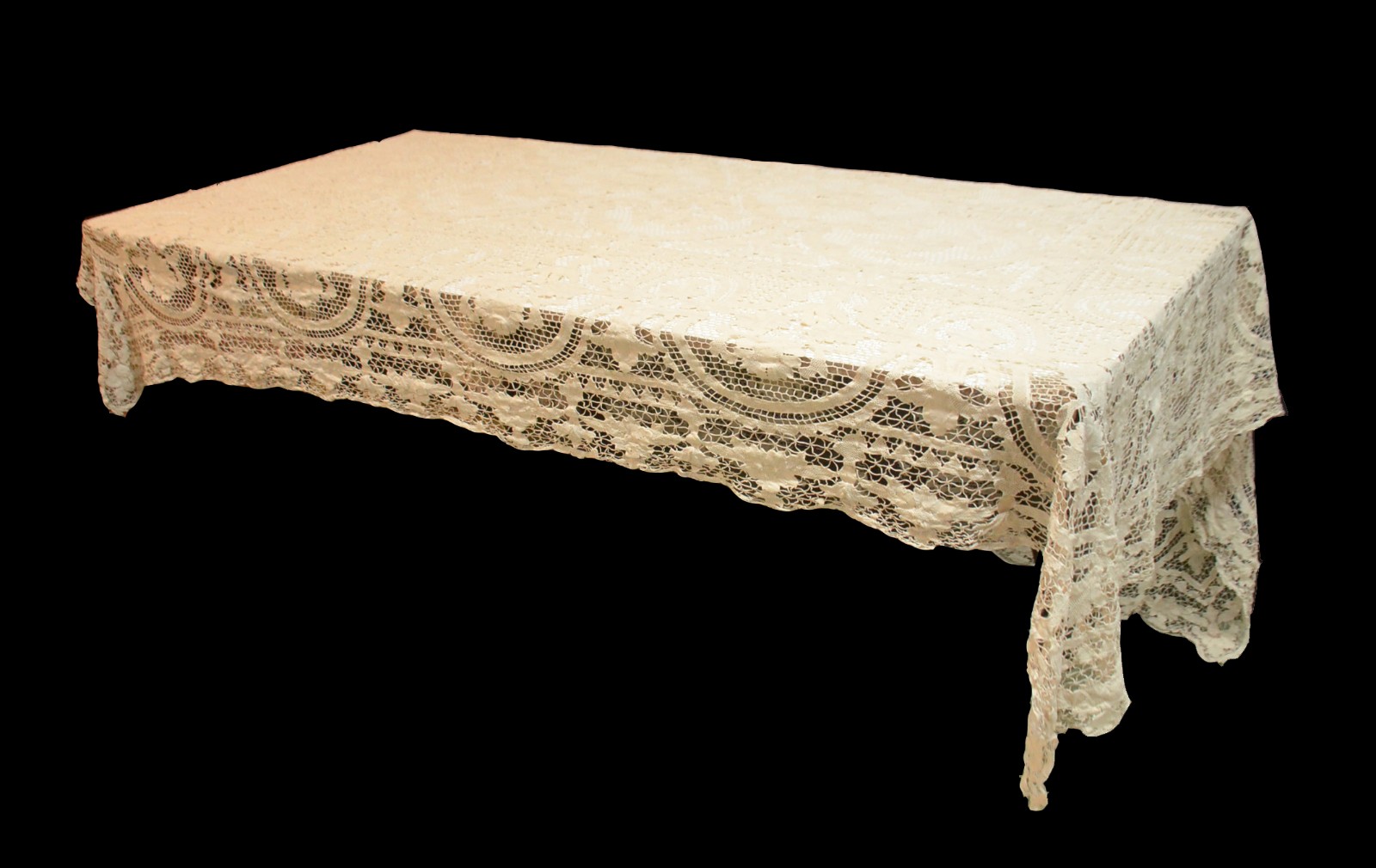 Toalha de mesa de renda. - foto 1 de 5