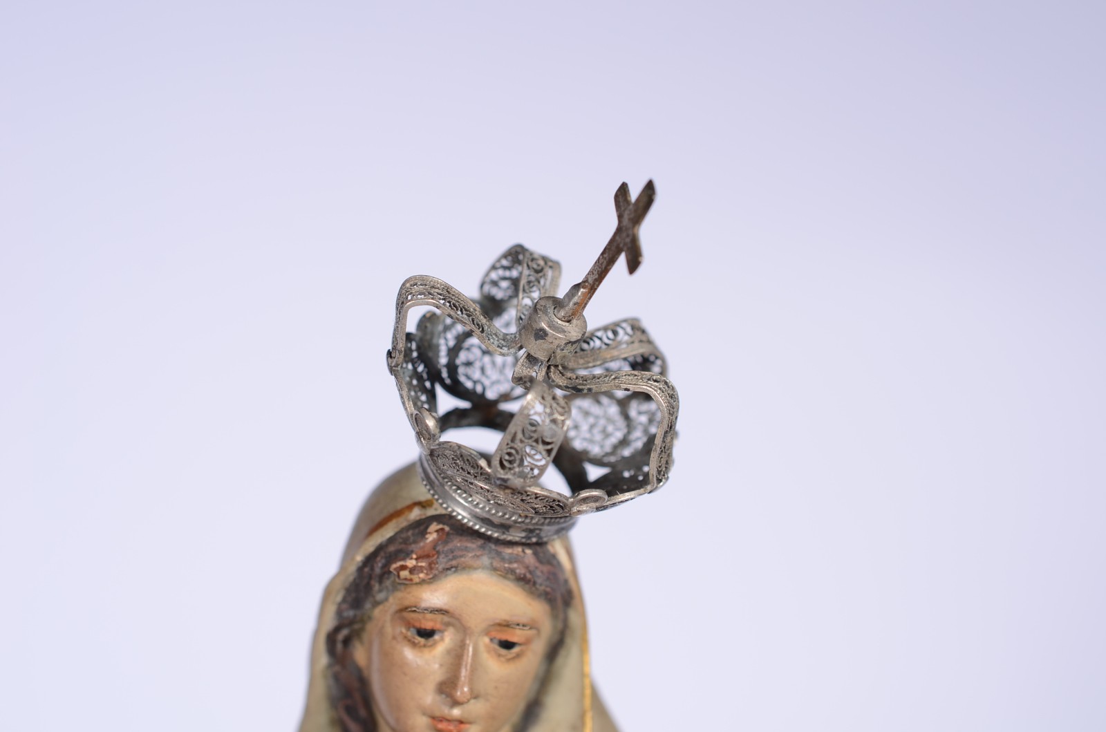 Nossa Senhora da Conceição com menino Jesus - Imagem portuguesa de... - foto 3 de 6