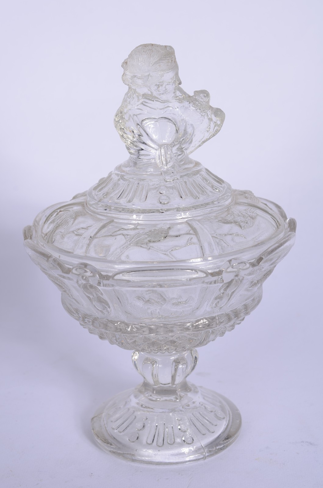 Quatro compoteiras de vidro/cristal diversos modelos. A maior com... - foto 2 de 11