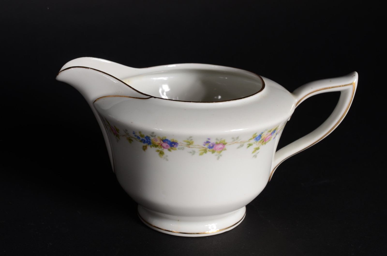 Serviço de chá e café de porcelana tcheca - Bohemia, branca com... - foto 7 de 9