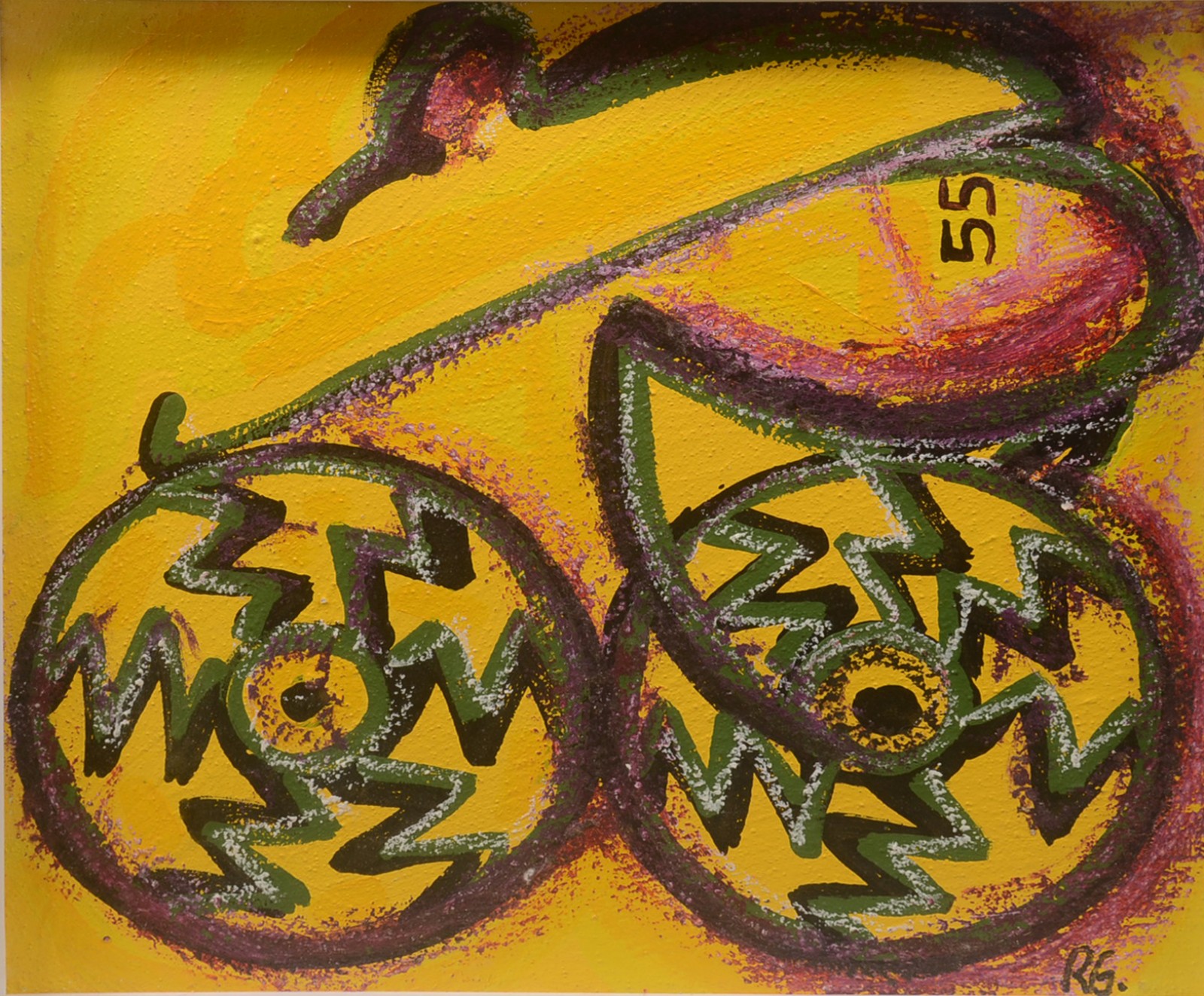  Rubens Gerchman (1942-2008), Ciclista - foto 1 de 5