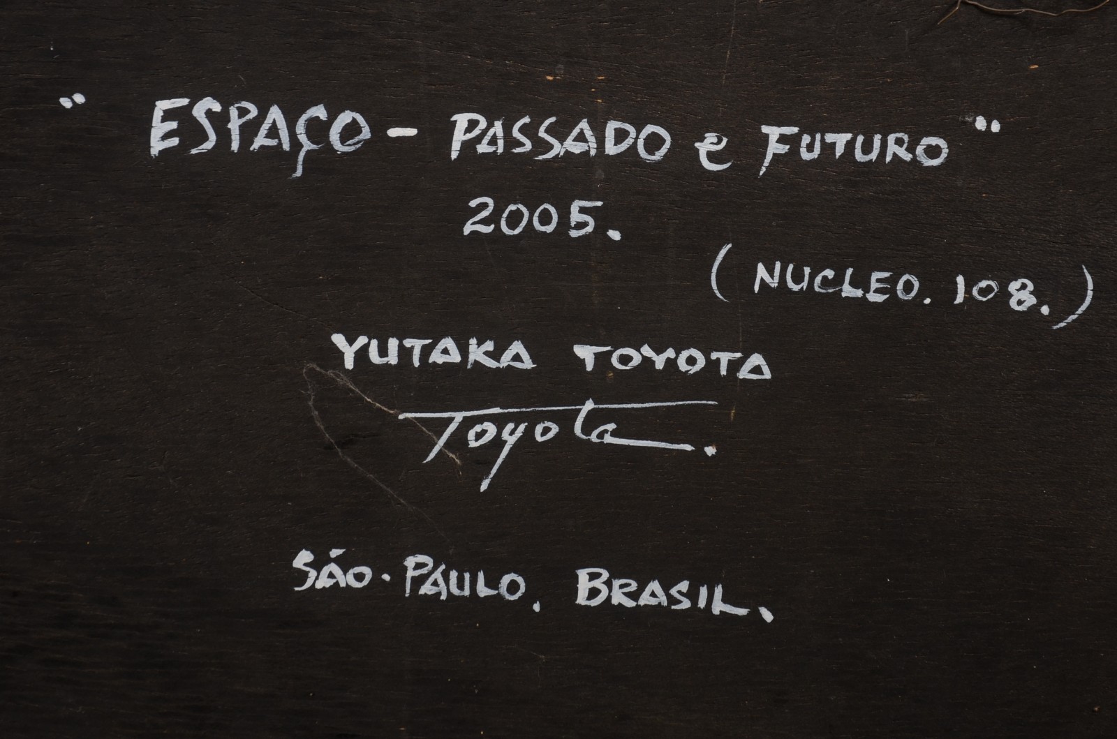 Yutaka Toyota (1931), Espaço - Passado e Futuro - foto 4 de 4