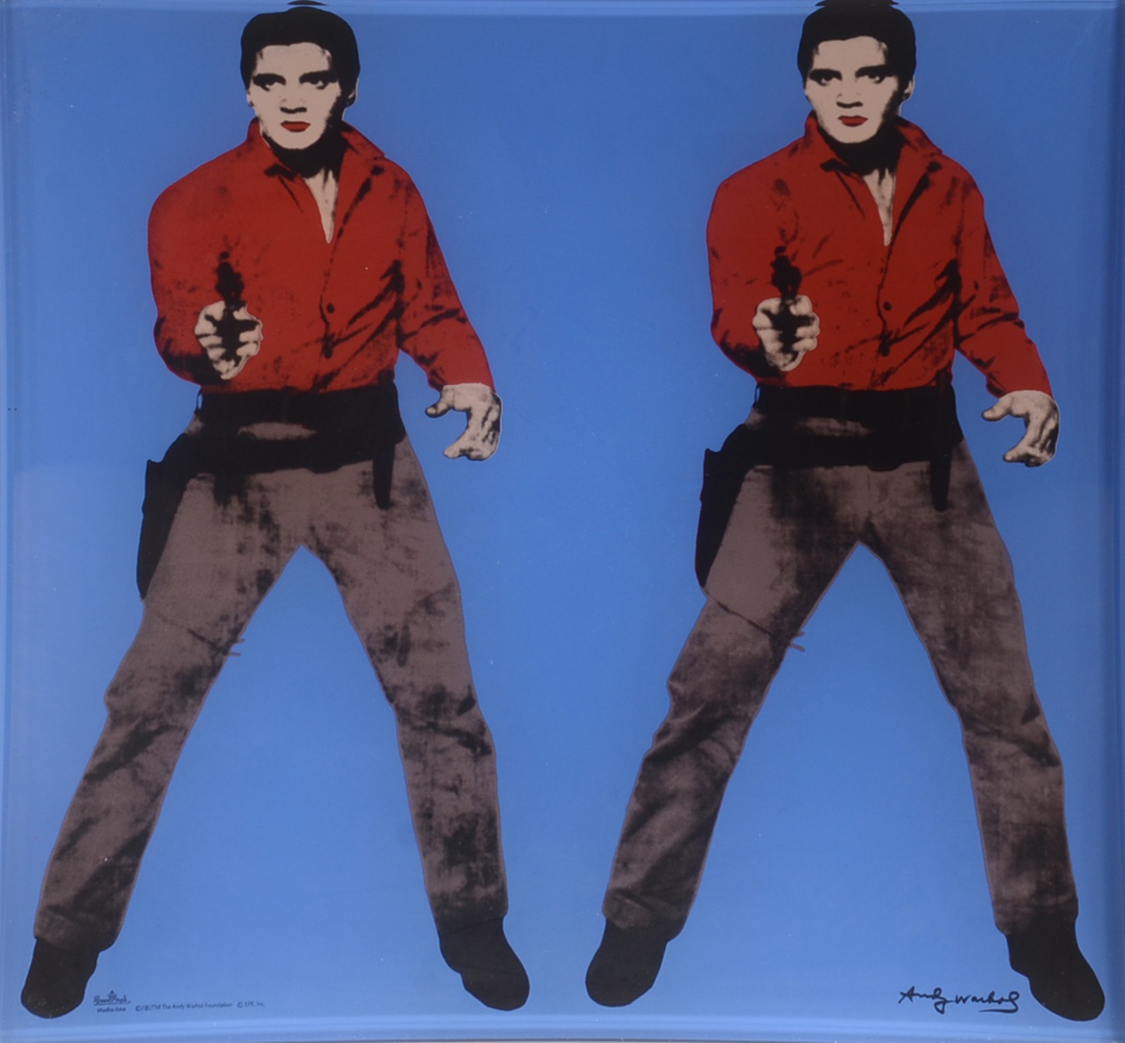 Andy Warhol (1928-1987), Elvys Presley - foto 1 de 5