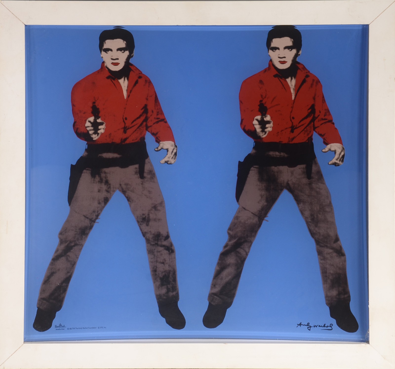 Andy Warhol (1928-1987), Elvys Presley - foto 2 de 5