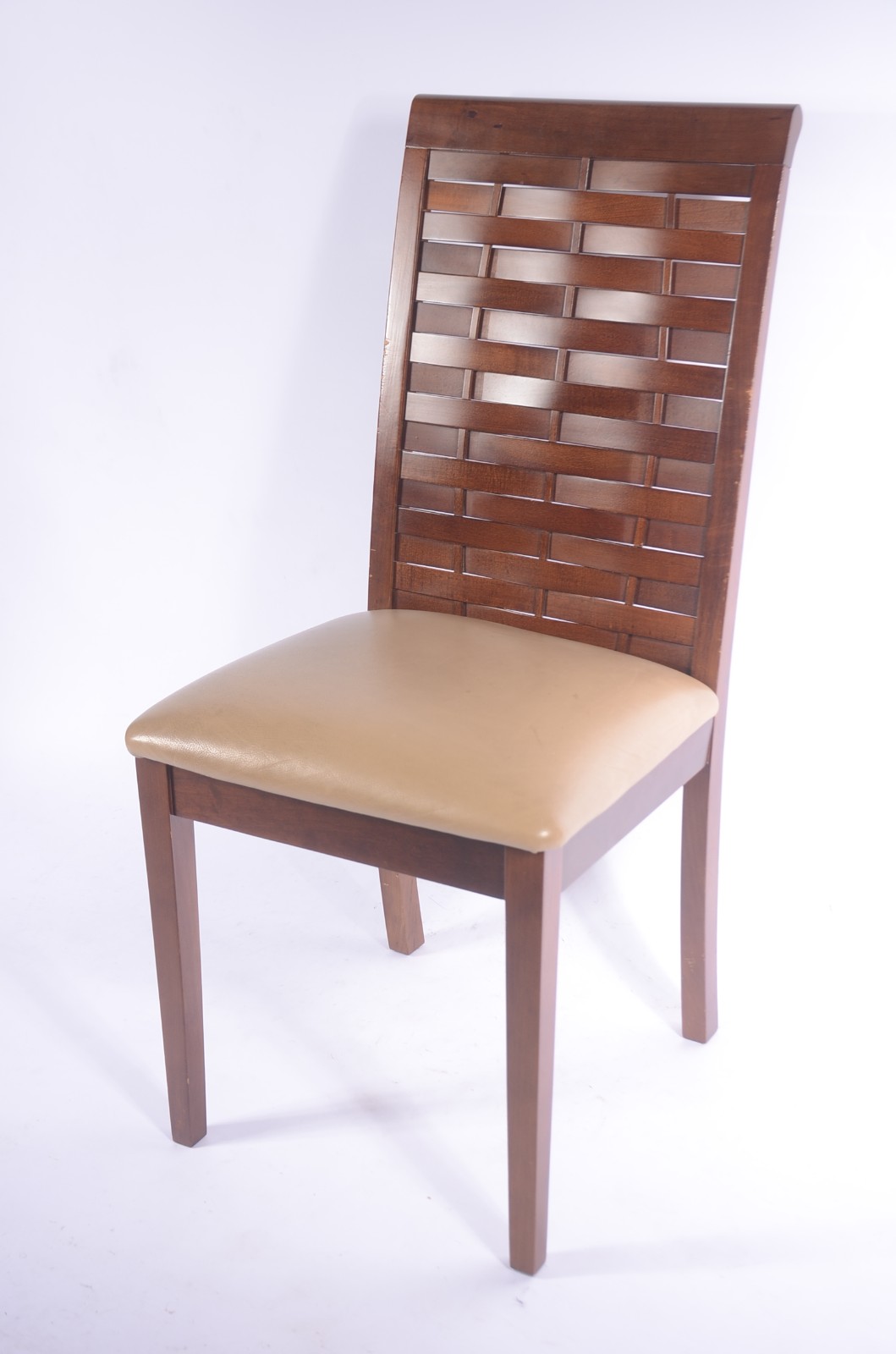 Conjunto com 10 cadeiras de madeira para sala de jantar, encostos... - foto 3 de 6