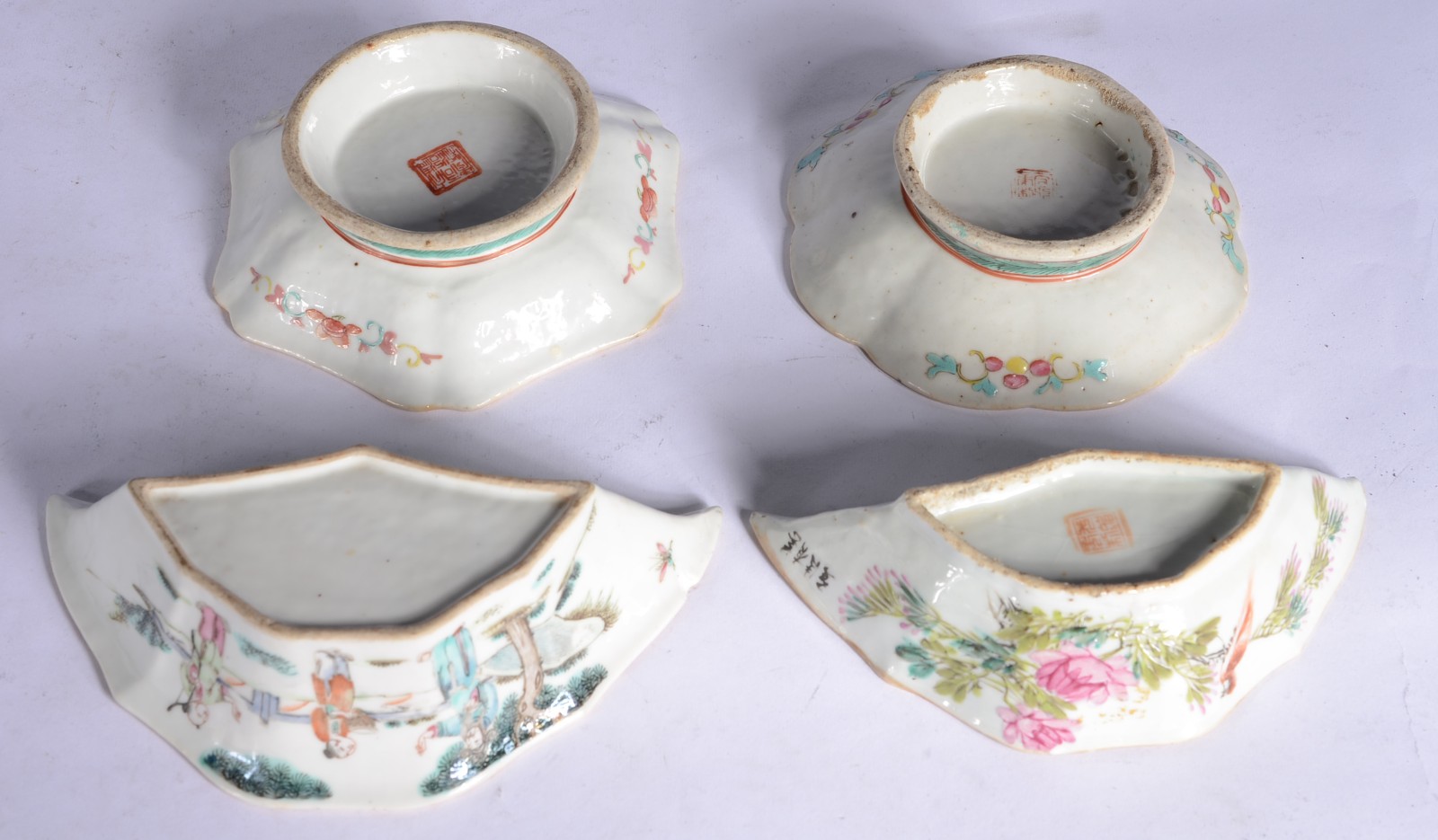Diversas peças de porcelana oriental, composto de: par de covilhetes... - foto 5 de 11