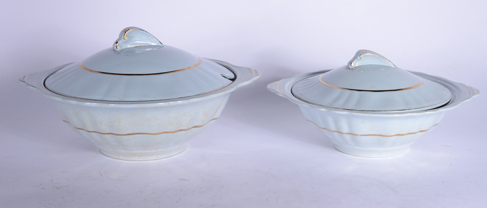 Aparelho de jantar de faiança inglesa azul "Celeste" - J & G Meakin... - foto 2 de 10