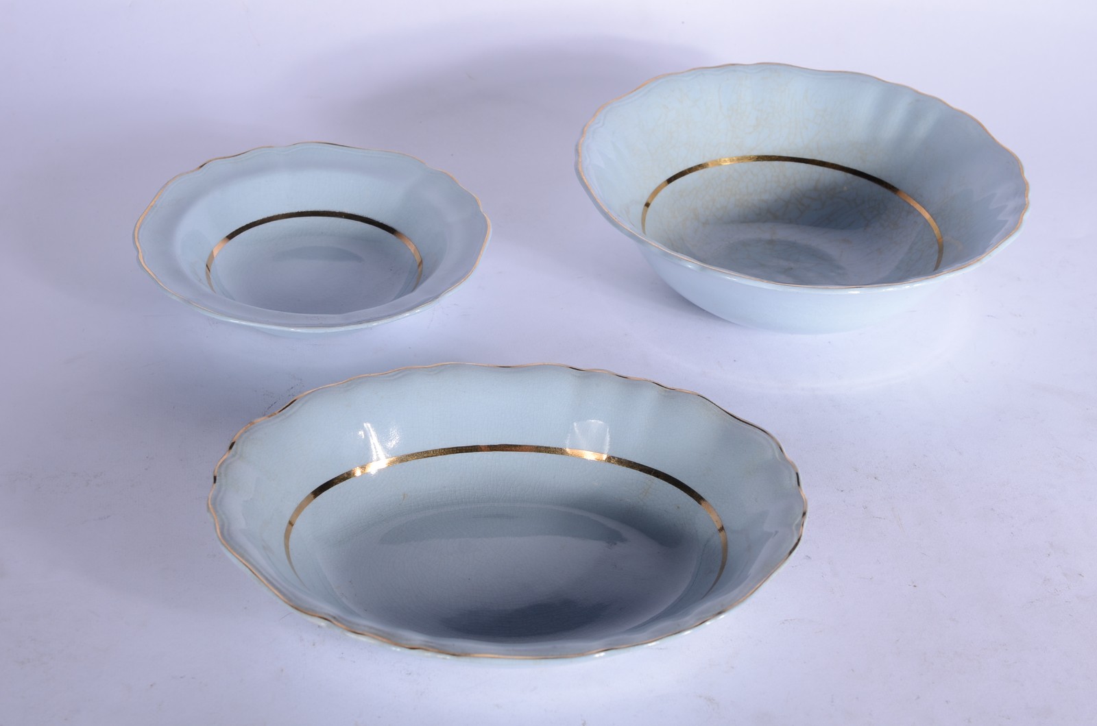 Aparelho de jantar de faiança inglesa azul "Celeste" - J & G Meakin... - foto 5 de 10