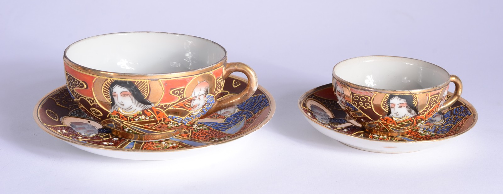 Serviço de porcelana oriental decorados ao gosto Satzuma, composto... - foto 4 de 11