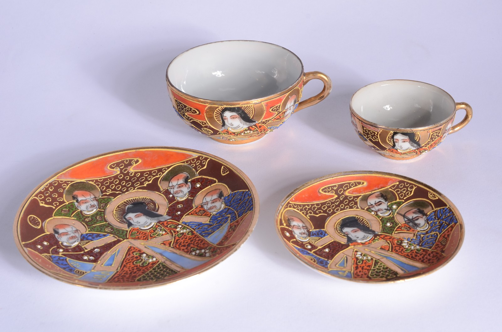 Serviço de porcelana oriental decorados ao gosto Satzuma, composto... - foto 5 de 11