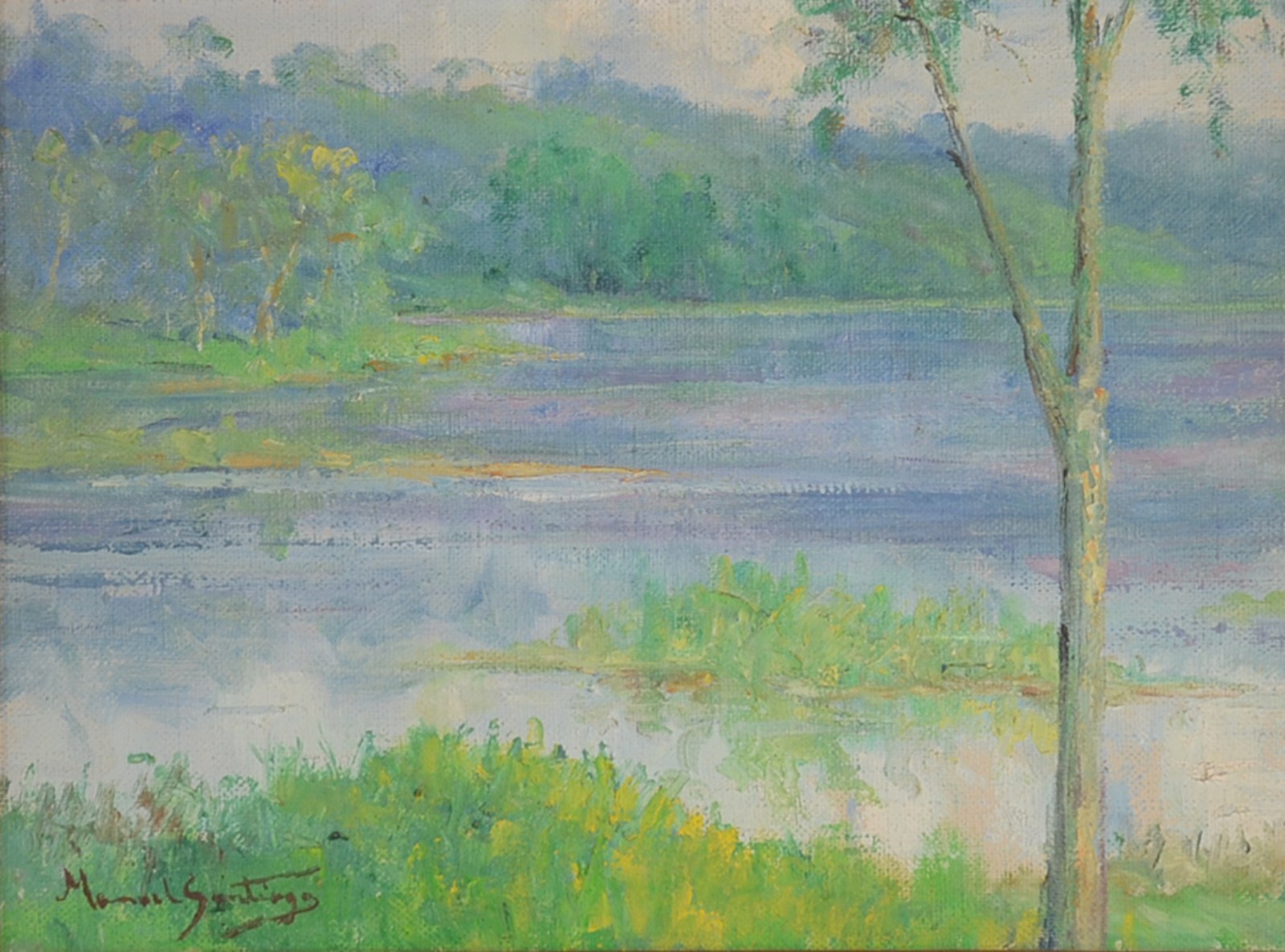 Manoel Santiago (1897-1987), Paisagem Amazonica - foto 1 de 5
