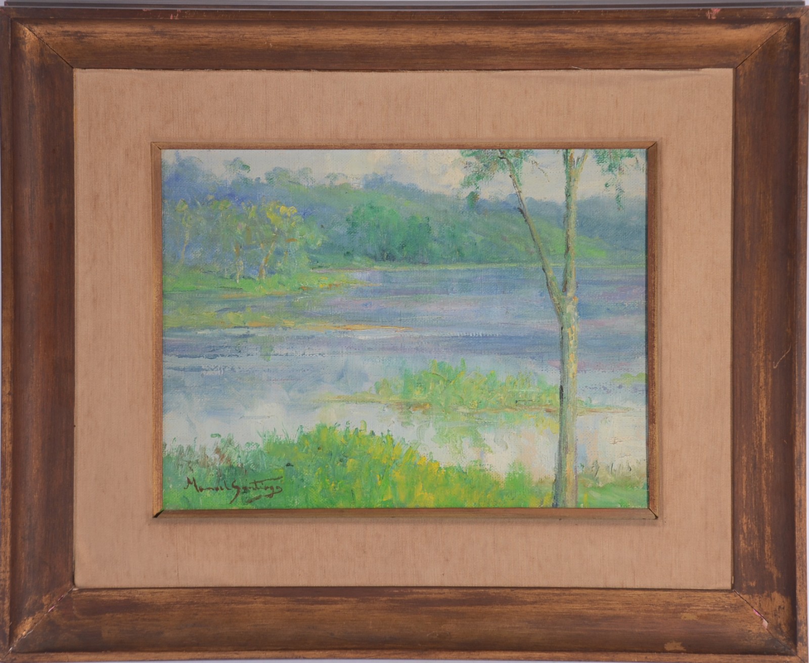 Manoel Santiago (1897-1987), Paisagem Amazonica - foto 2 de 5