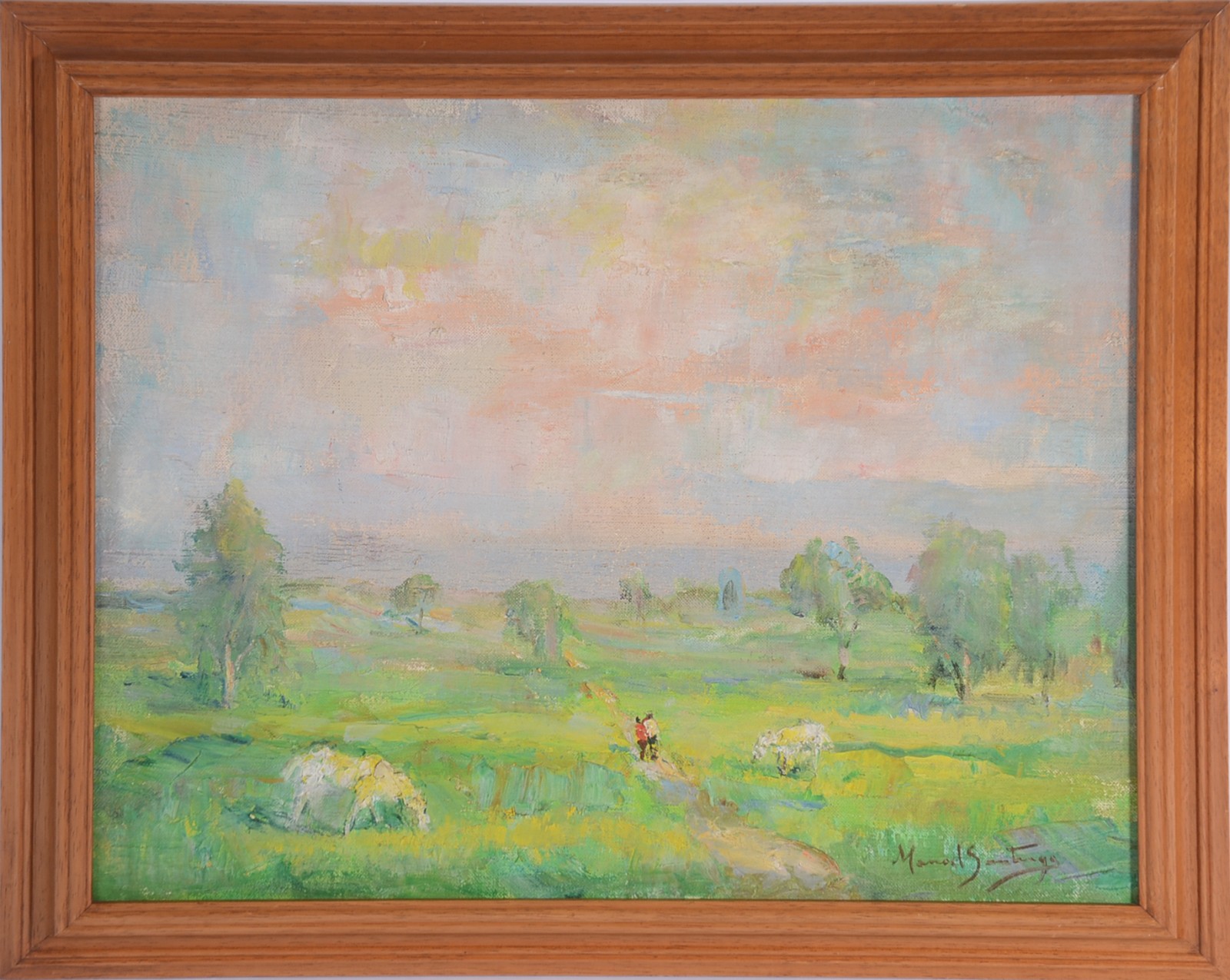 Manoel Santiago (1897-1987), Paisagem - Ilha de Marajó - foto 2 de 5