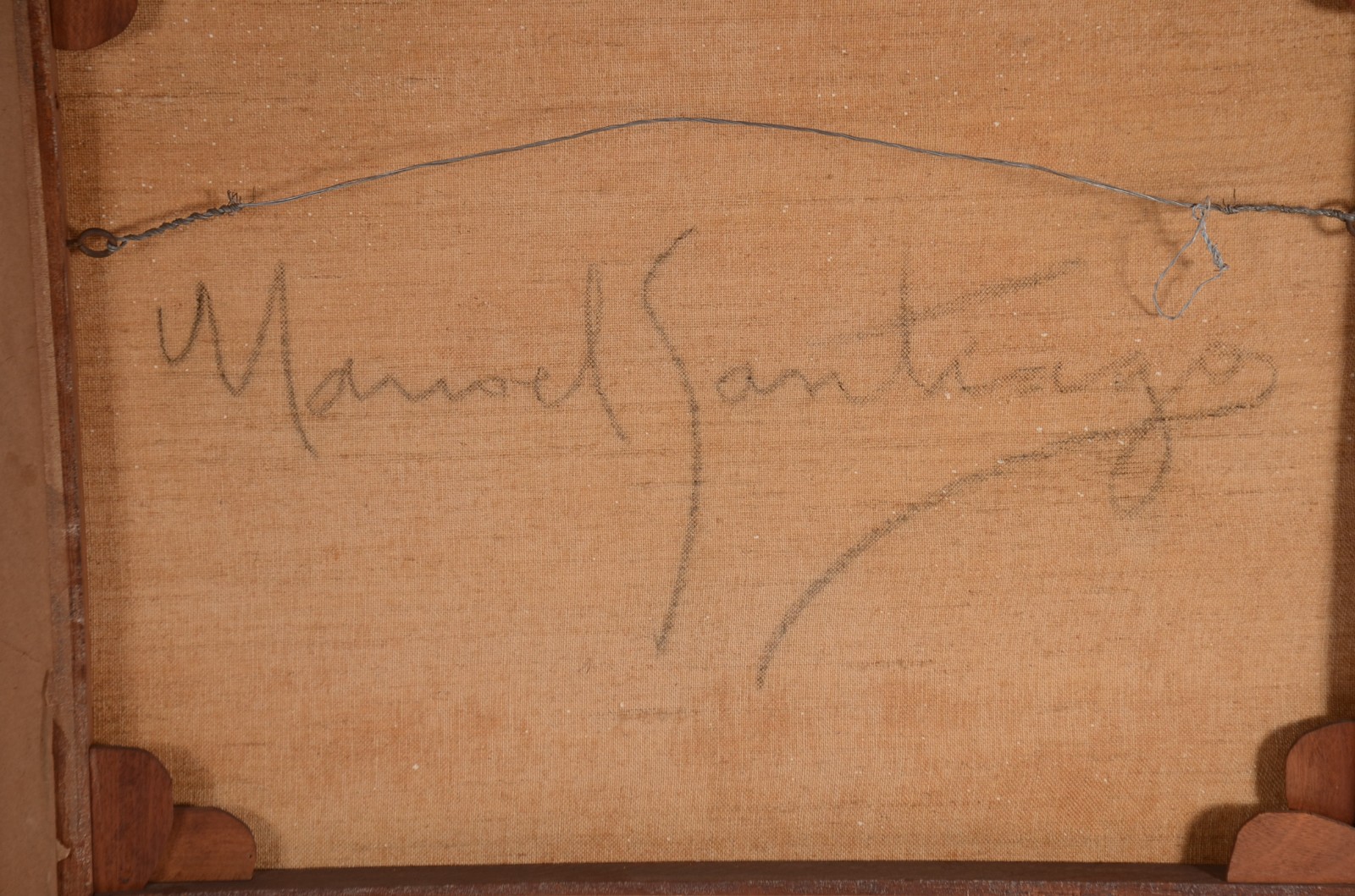 Manoel Santiago (1897-1987), Paisagem - Ilha de Marajó - foto 5 de 5