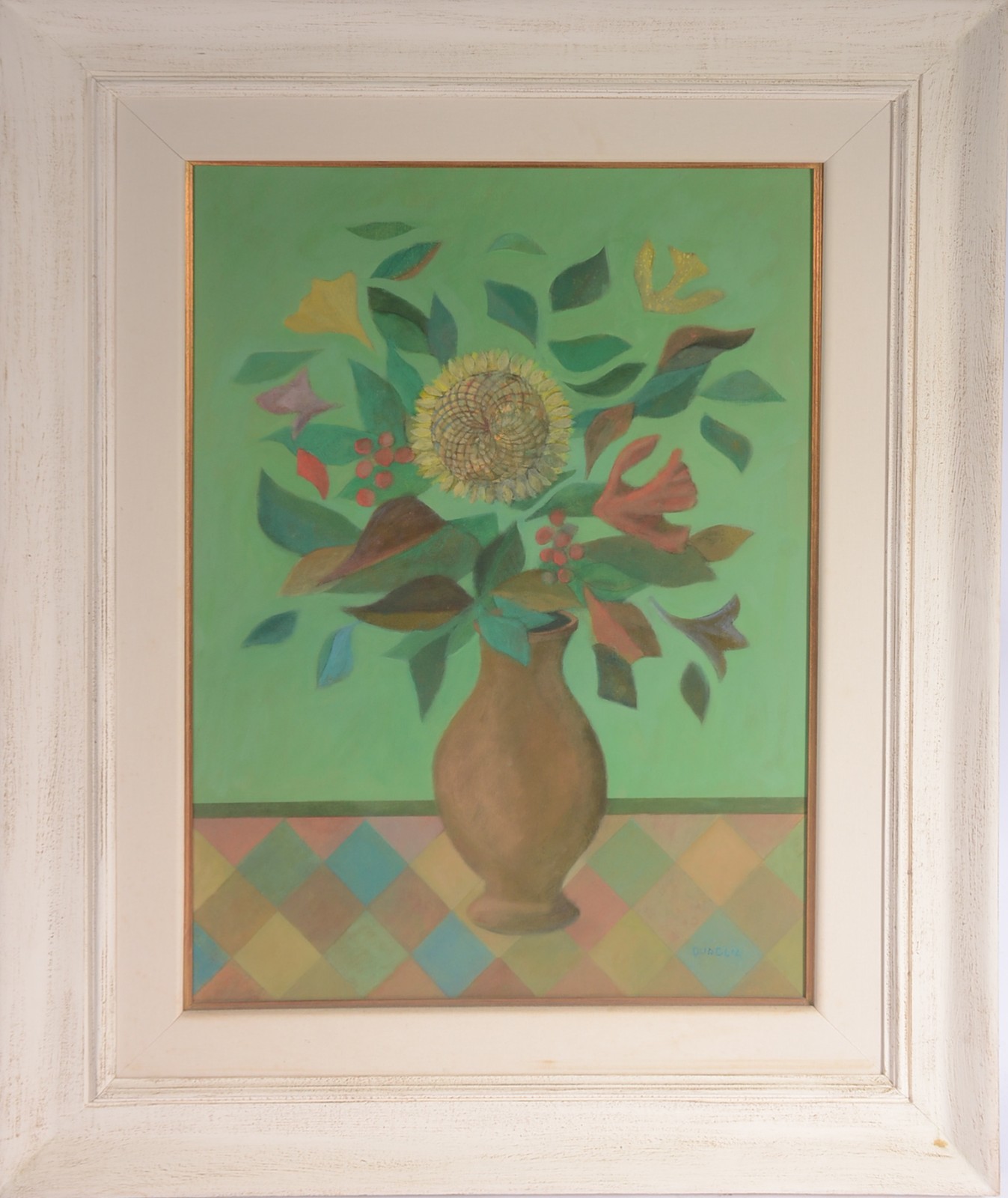 João Quaglia (1928-2014), Vaso com Girassol - foto 2 de 5