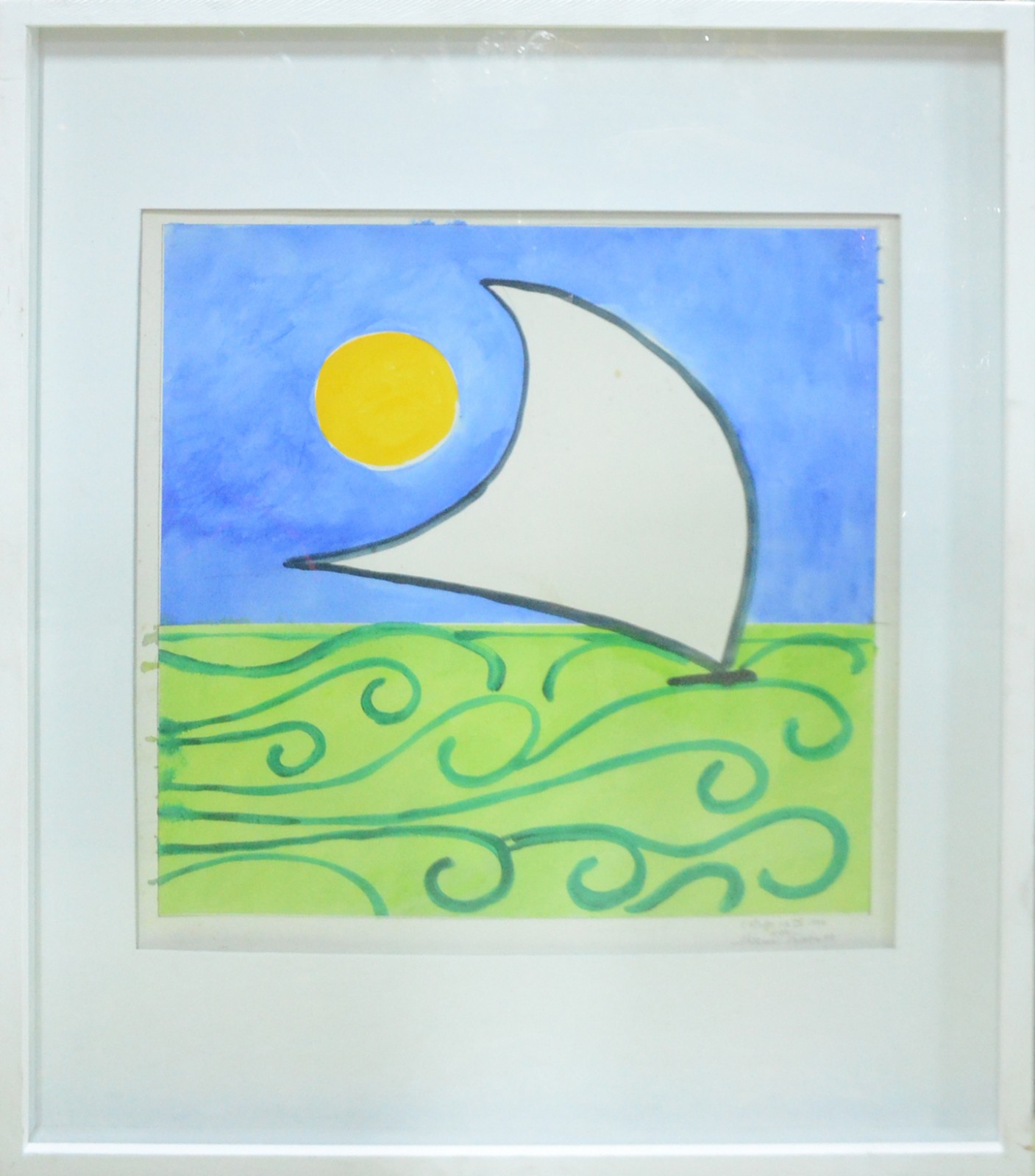 Aldemir Martins (1922-2006), Marinha - Estudo IX - foto 2 de 4