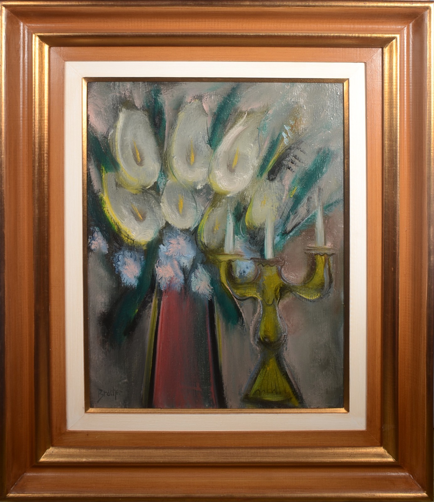 Carlos Bracher (1940), Flores e Castiçal - foto 2 de 5
