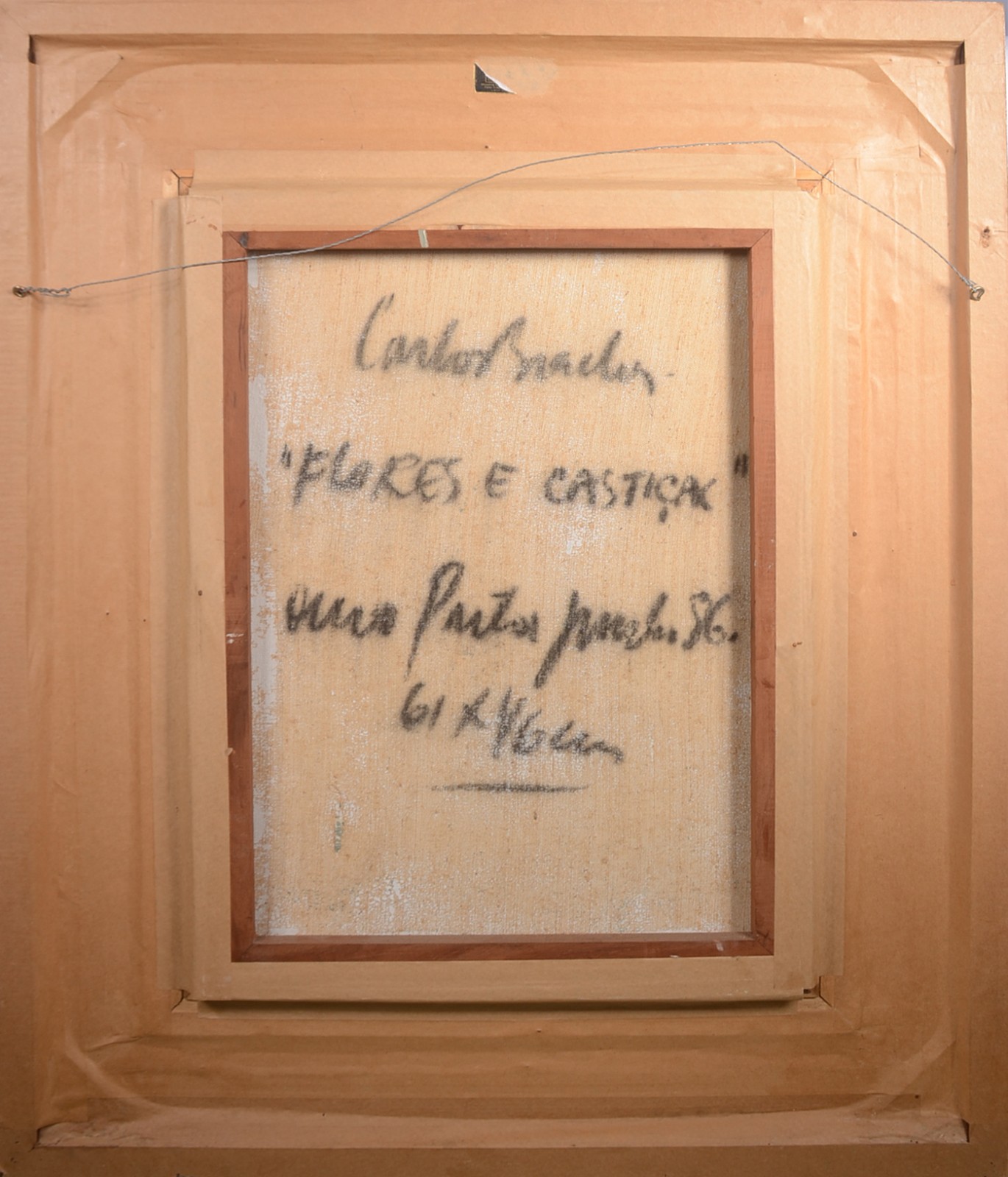 Carlos Bracher (1940), Flores e Castiçal - foto 4 de 5