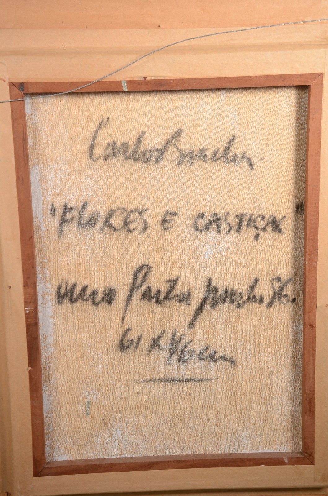 Carlos Bracher (1940), Flores e Castiçal - foto 5 de 5
