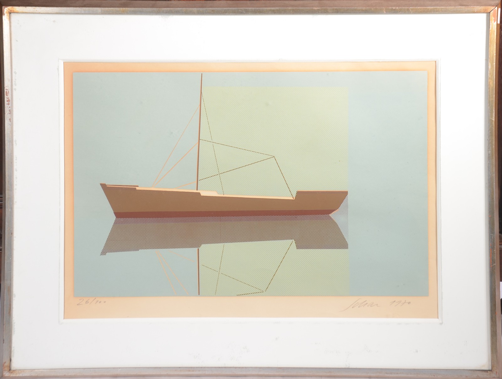Carlos Scliar (1920-2001), Barco - foto 2 de 5