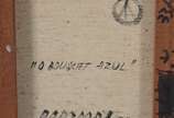 Alexandre Rapoport (1929), O Bouquet Azul - Óleo sobre tela.