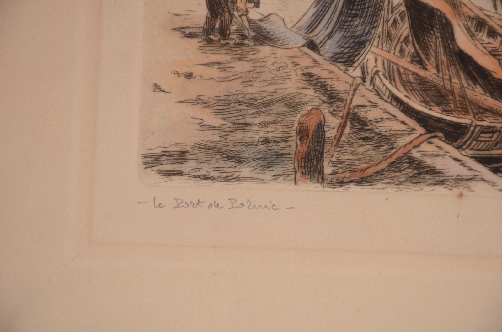 Par de gravuras francesas, prova do artista, assinadas. - foto 3 de 6