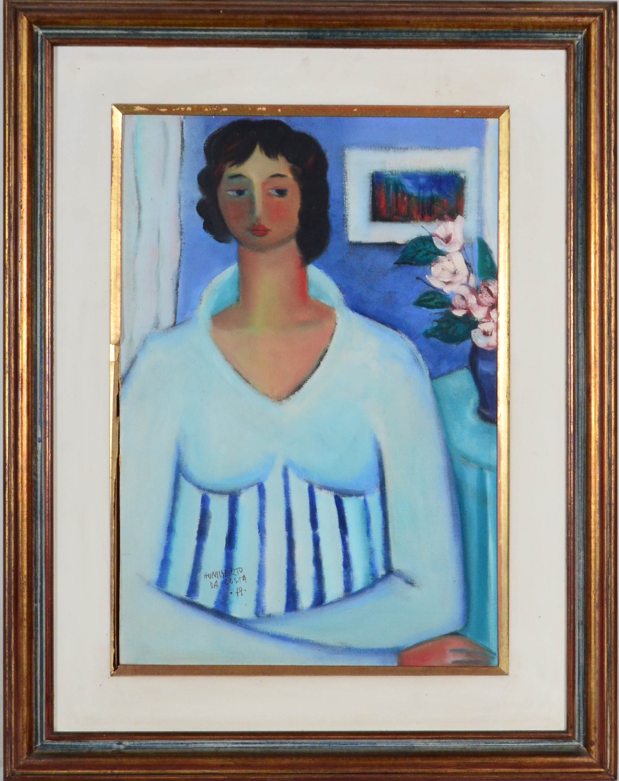 Humberto da Costa (1941), Mulher com flores - foto 1 de 3