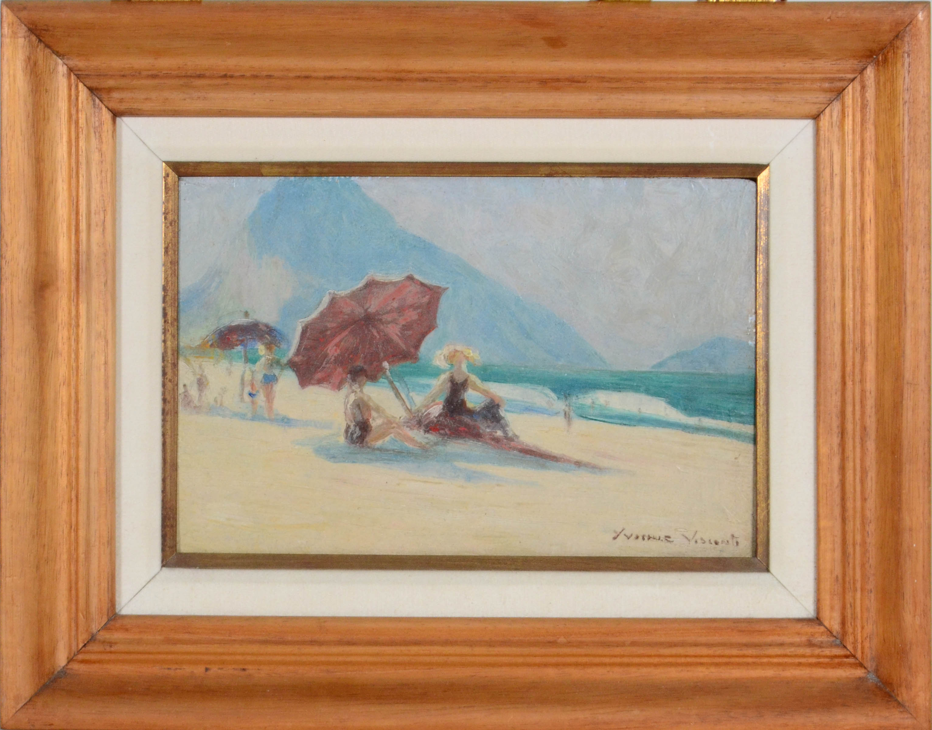 Yvonne Visconti (1902-1965), praia - foto 1 de 3