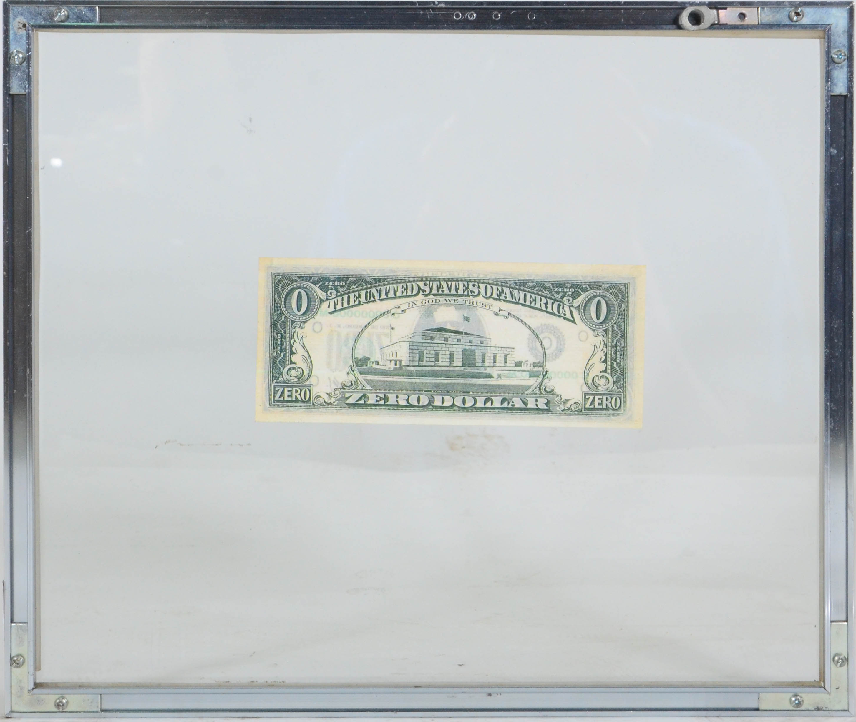 Cildo Meirelles (1948), Zero dólar - foto 2 de 2