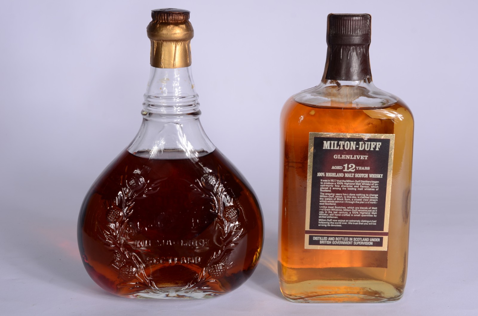 Duas garrafas de Whisky: Swing e Milton Duff, 12 anos. - foto 5 de 6
