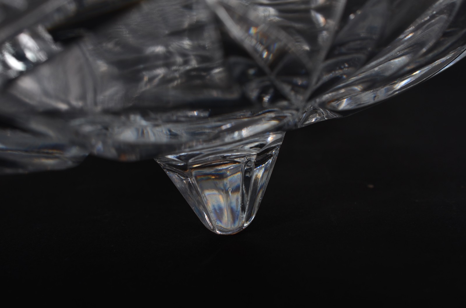 Duas fruteiras de cristal lapidado. - foto 6 de 11