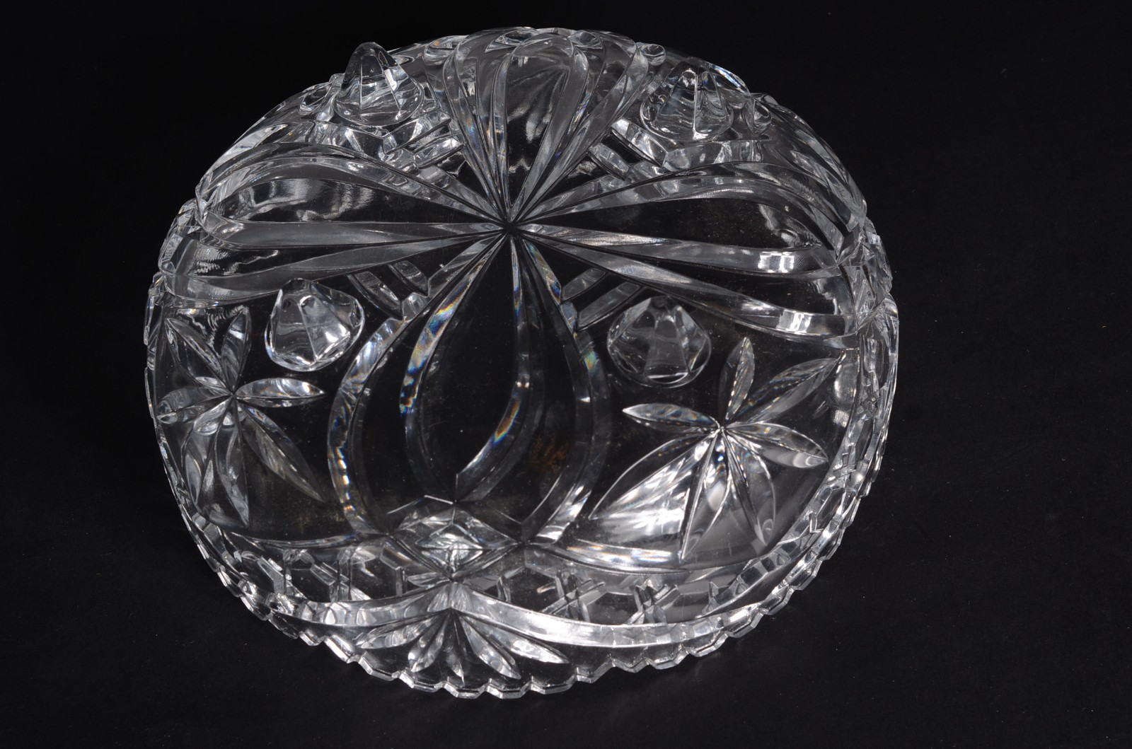 Duas fruteiras de cristal lapidado. - foto 10 de 11