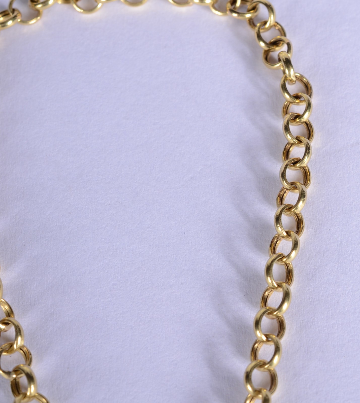 Pulseira de ouro 18 k., contraste 750 mls elós portugueses com... - foto 3 de 4